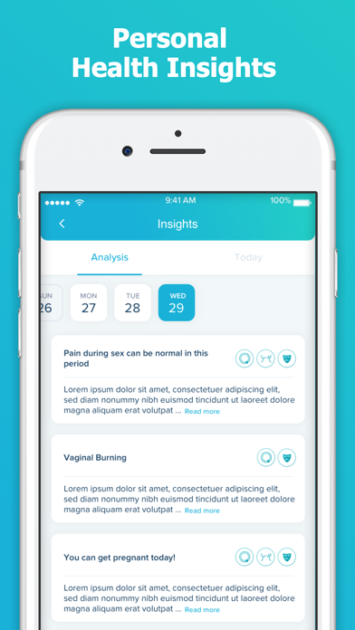 YesMom Period & Fertility screenshot 4