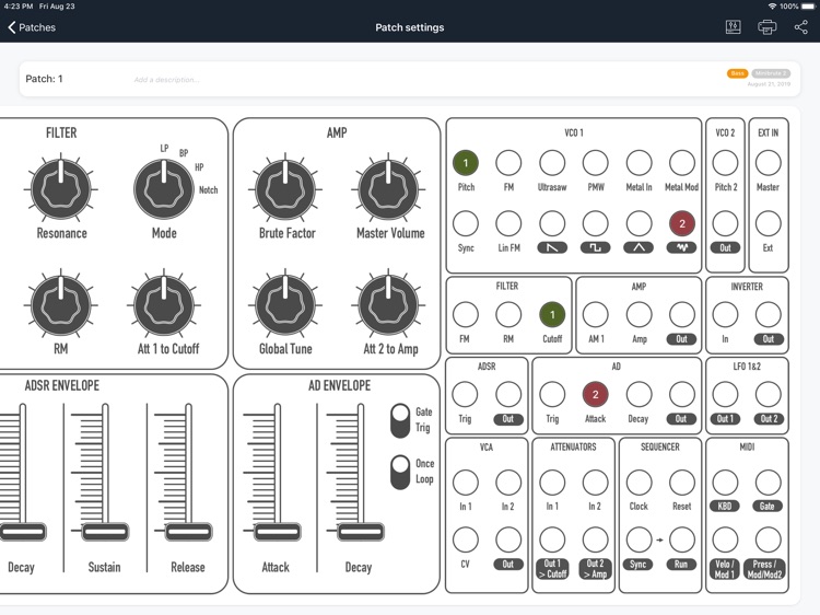 Recall Sheets - Analog Synths screenshot-4
