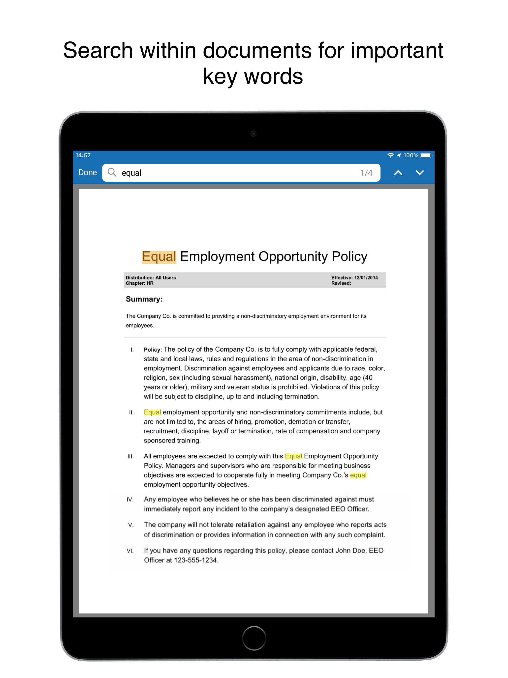 PowerDMS - Policy Management