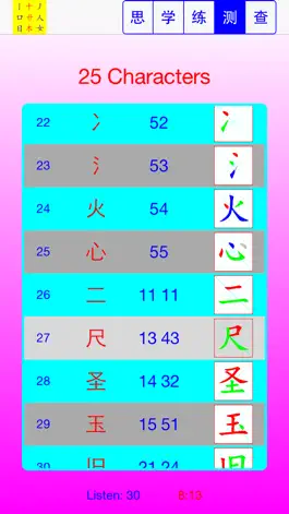 Game screenshot Learn Chinese Characters apk