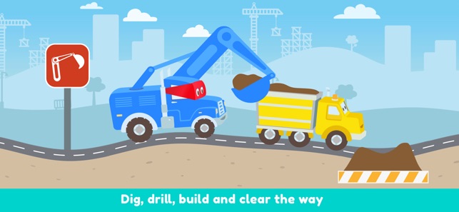 Carl the Super Truck Roadworks on the App Store