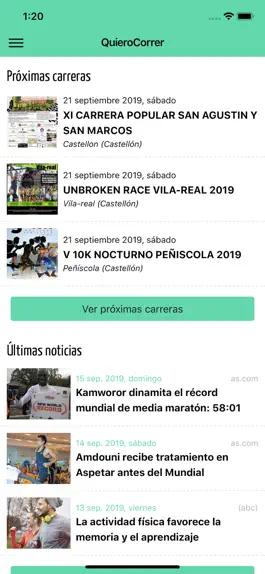Game screenshot QuieroCorrer apk
