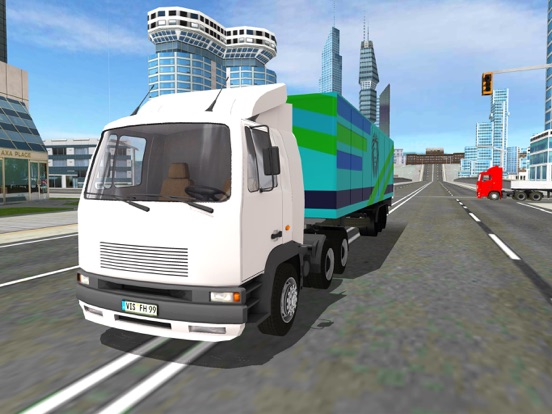 Euro Truck Driving 3D Sims iPad screenshot
