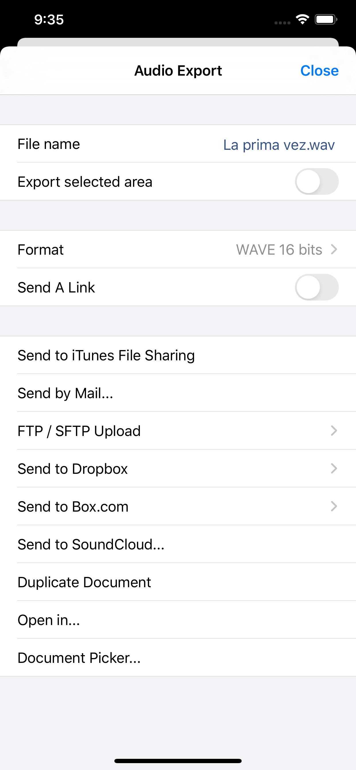 TwistedWave Audio Editor