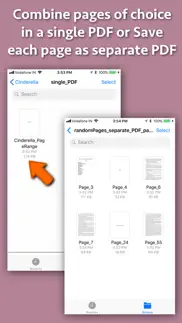 pdf pages extractor & splitter iphone screenshot 2