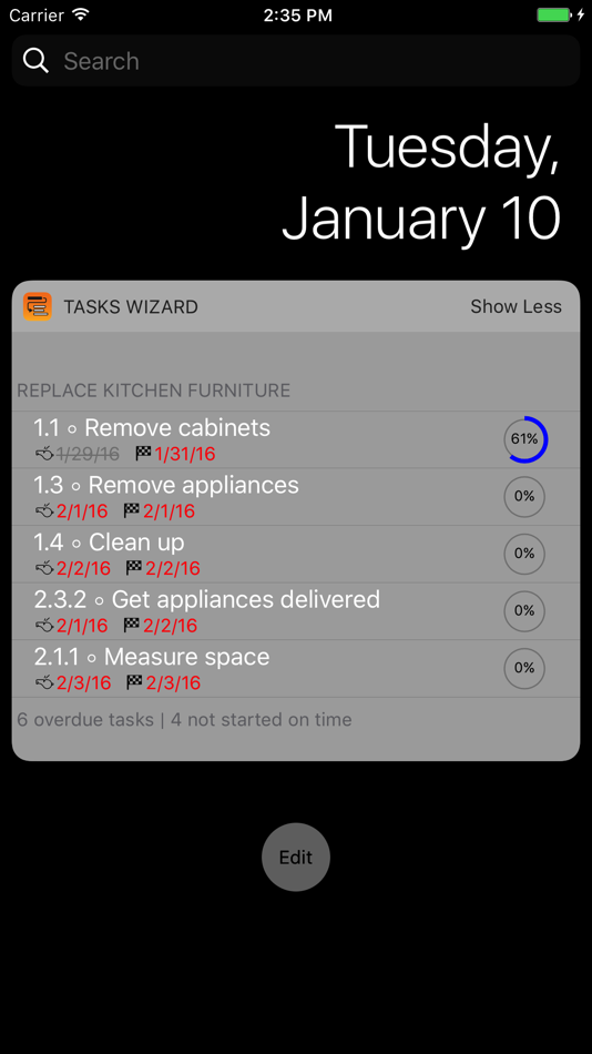 #3. Tasks Wizard (macOS) Ved: OXiGENATOR LLC