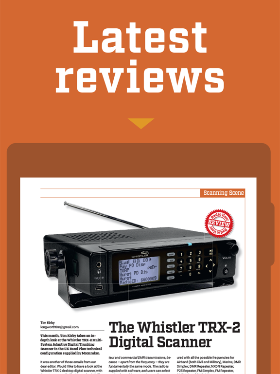 RadioUser Magazine iPad screenshot 4 - Magazines & Newspapers app