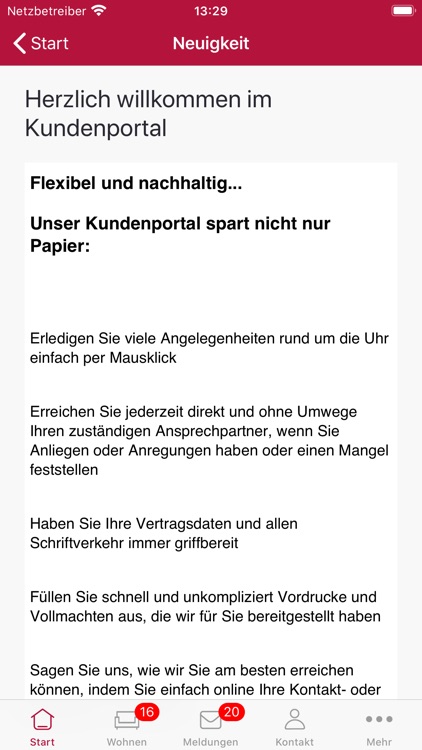 Kundenportal Joseph-Stiftung