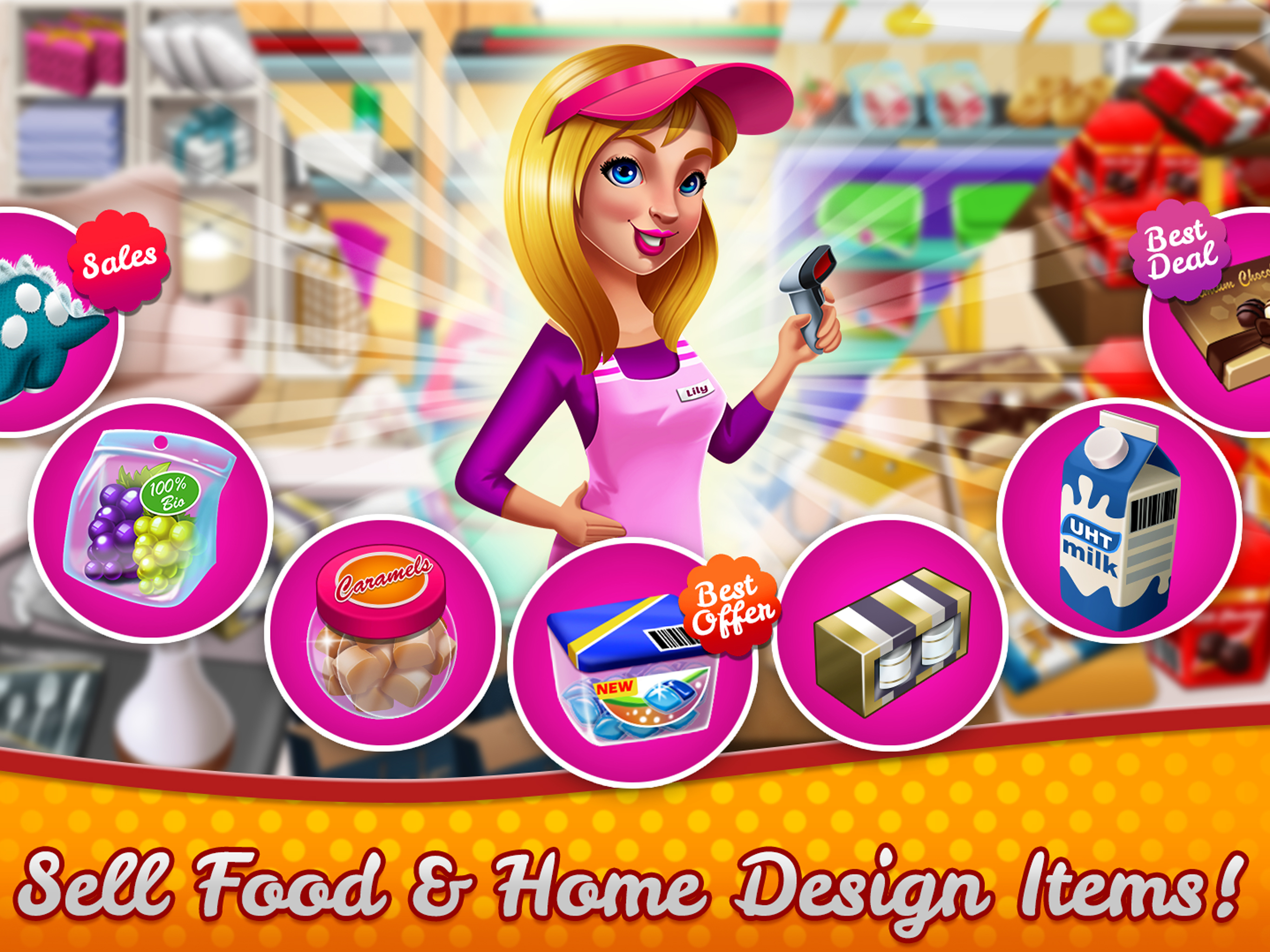 Supermarket Fever - Girls Game