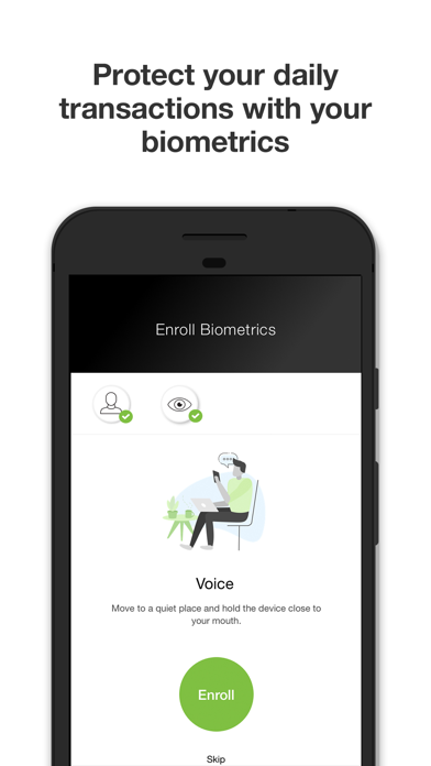 BioConnect Mobile Screenshot