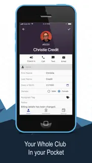staff app for gymmaster iphone screenshot 3