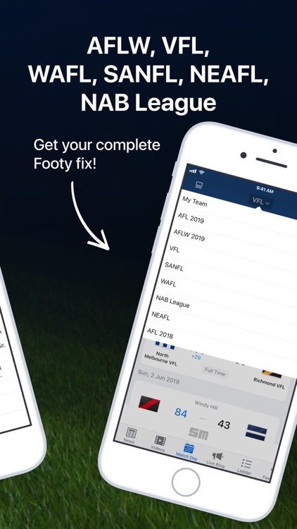 Footy Live: AFL Scores & Stats screenshot-7