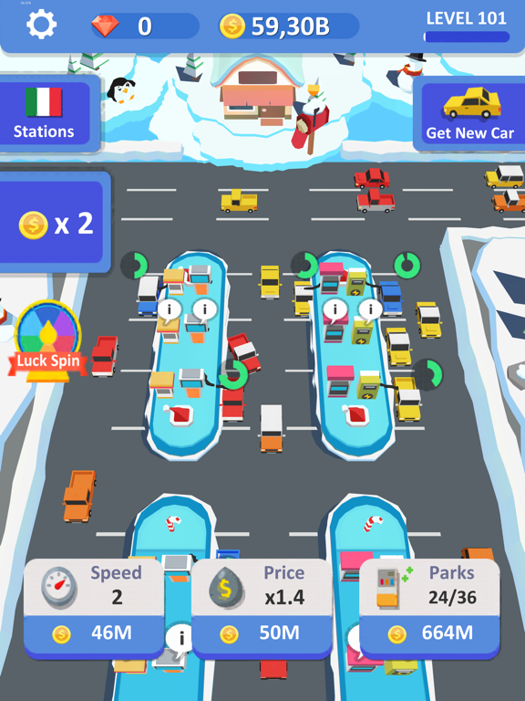 Idle Gas Station Inc iPad screenshot 4 - Games app