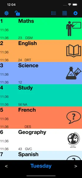 Game screenshot My Study Timetable mod apk
