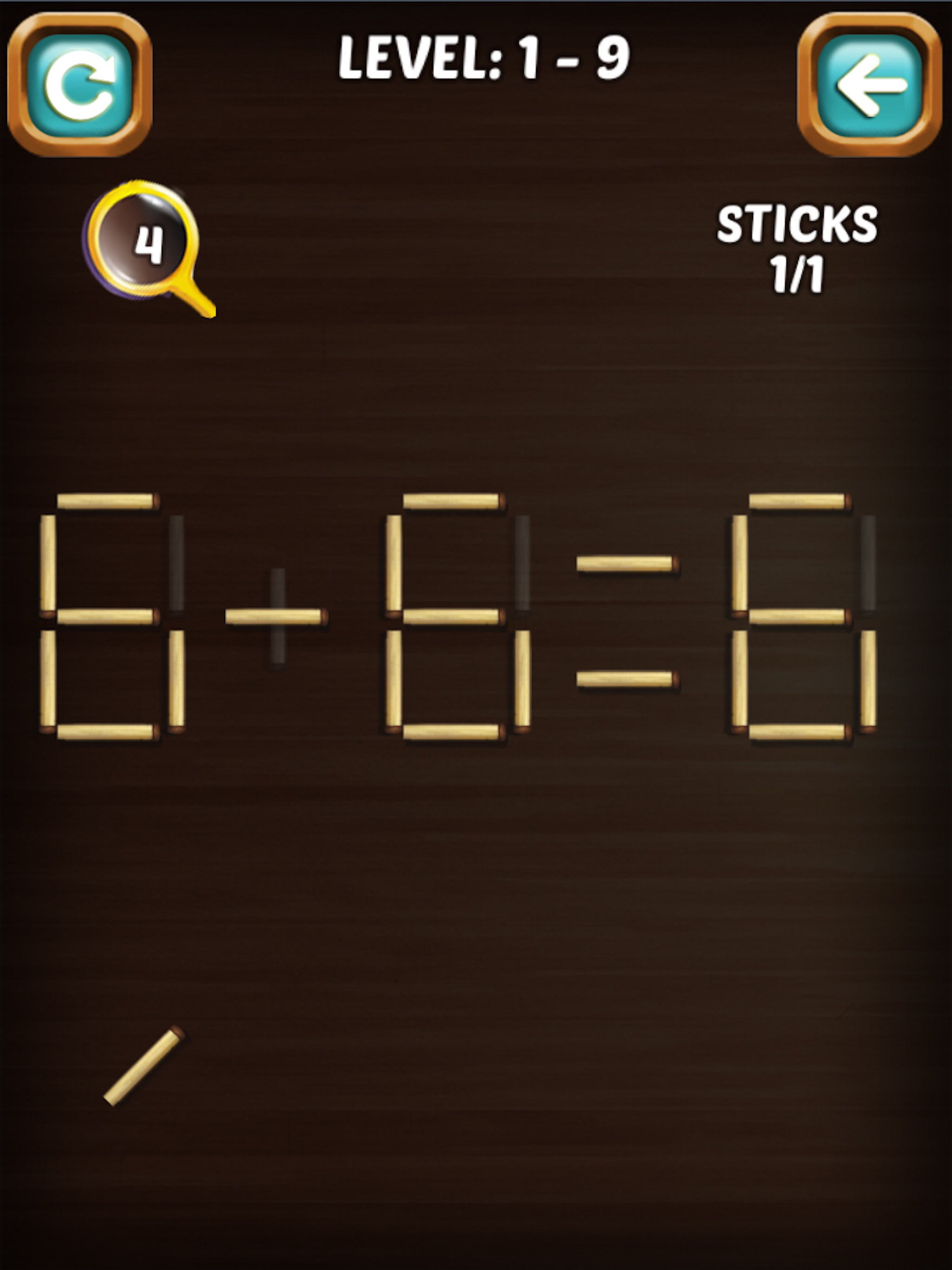 Math Match Stick Puzzle screenshot 11