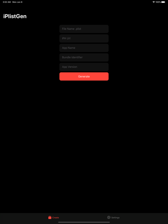 Screenshot #4 pour iPlistGen