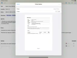Meeting Notepad screenshot 5