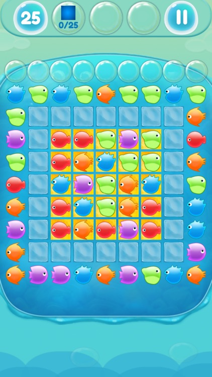 Ocean Fish Mania -Match 3 Game screenshot-3