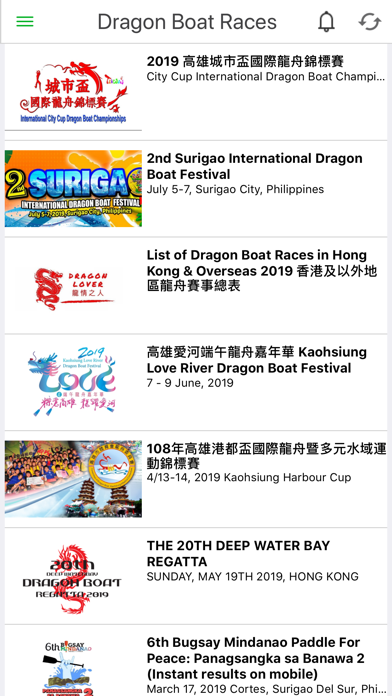 Screenshot #2 pour Dragon Boat Race Result