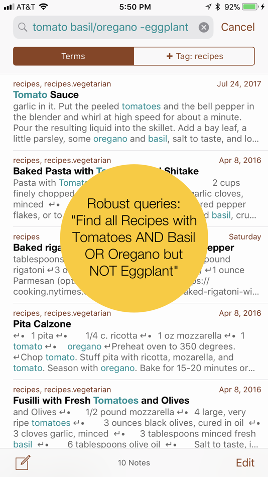 #1. Recall-It Notes (iOS) Podle: Robert Lucas