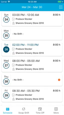 Blue Yonder Workforce screenshot 1