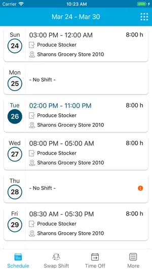 Blue Yonder Workforce screenshot 1
