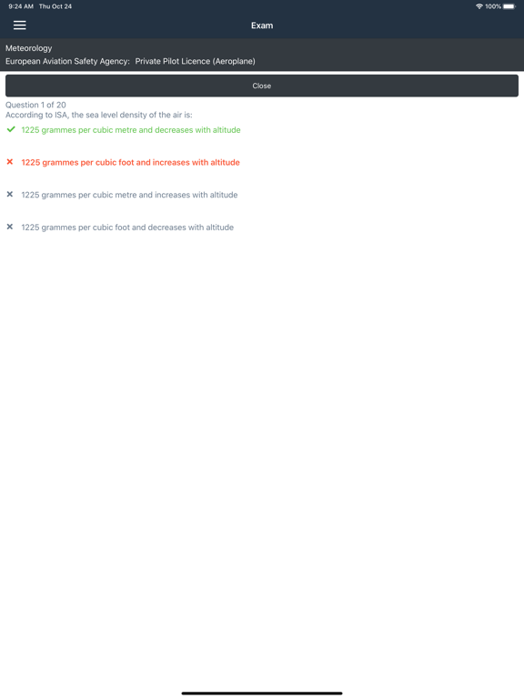 Ground School iPad screenshot 6 - Education app