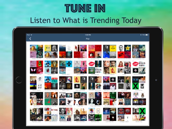 Jango Radio - Streaming Music iPad Jango Radio - Streaming Music iPad