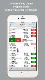 stocks tracker:real-time stock iphone screenshot 1