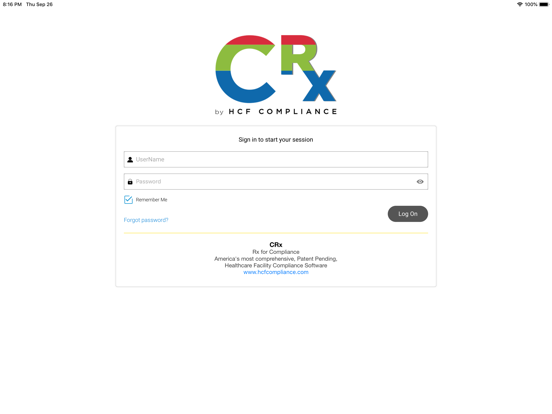 Screenshot #4 pour CRx by HCF Compliance