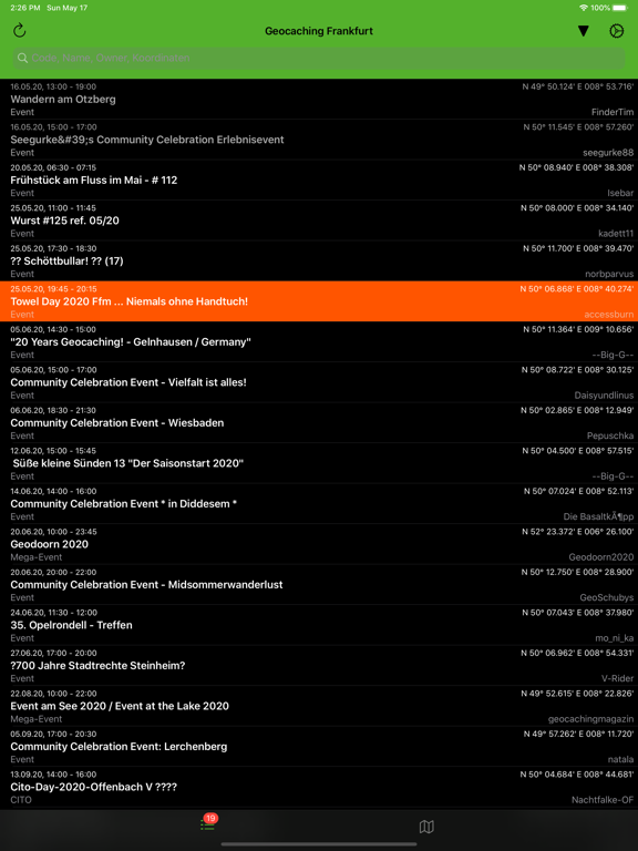 Screenshot #4 pour gcffm Eventapp