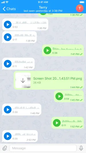 CloudVeil Messenger screenshot 2