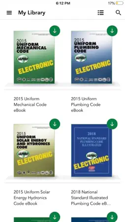 IAPMO Codes screenshot 2