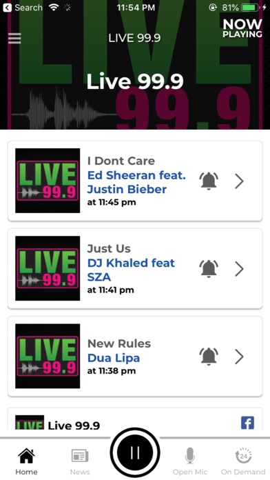 Live 99.9 Screenshot 1 - AppWisp.com Live 99.9 Screenshot 1 - AppWisp.com