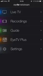 eyetv netstream iphone capturas de pantalla 1