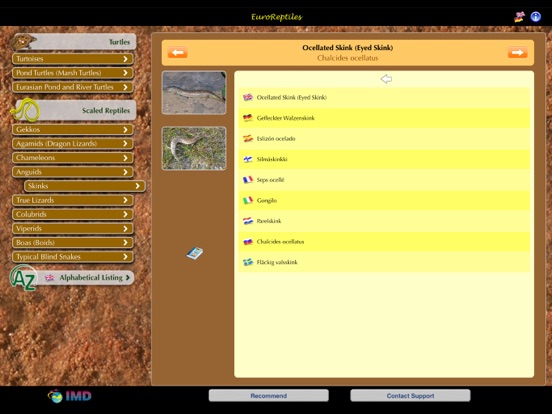 Screenshot #6 pour EuroReptiles