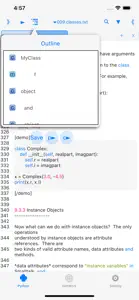 pythoni3.5$-run code,outline,1 screenshot #1 for iPhone