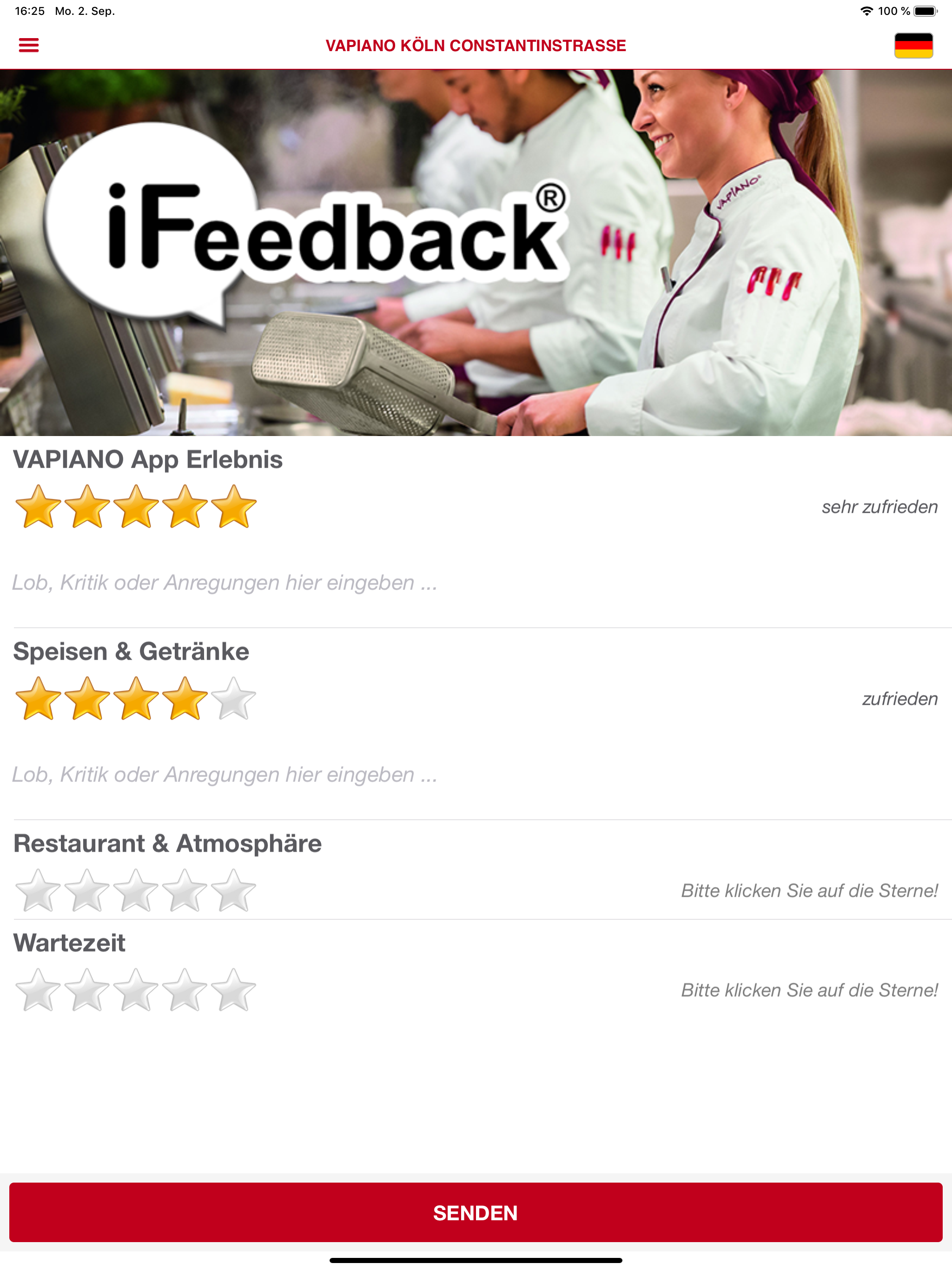 iFEEDBACK® Terminal screenshot 4