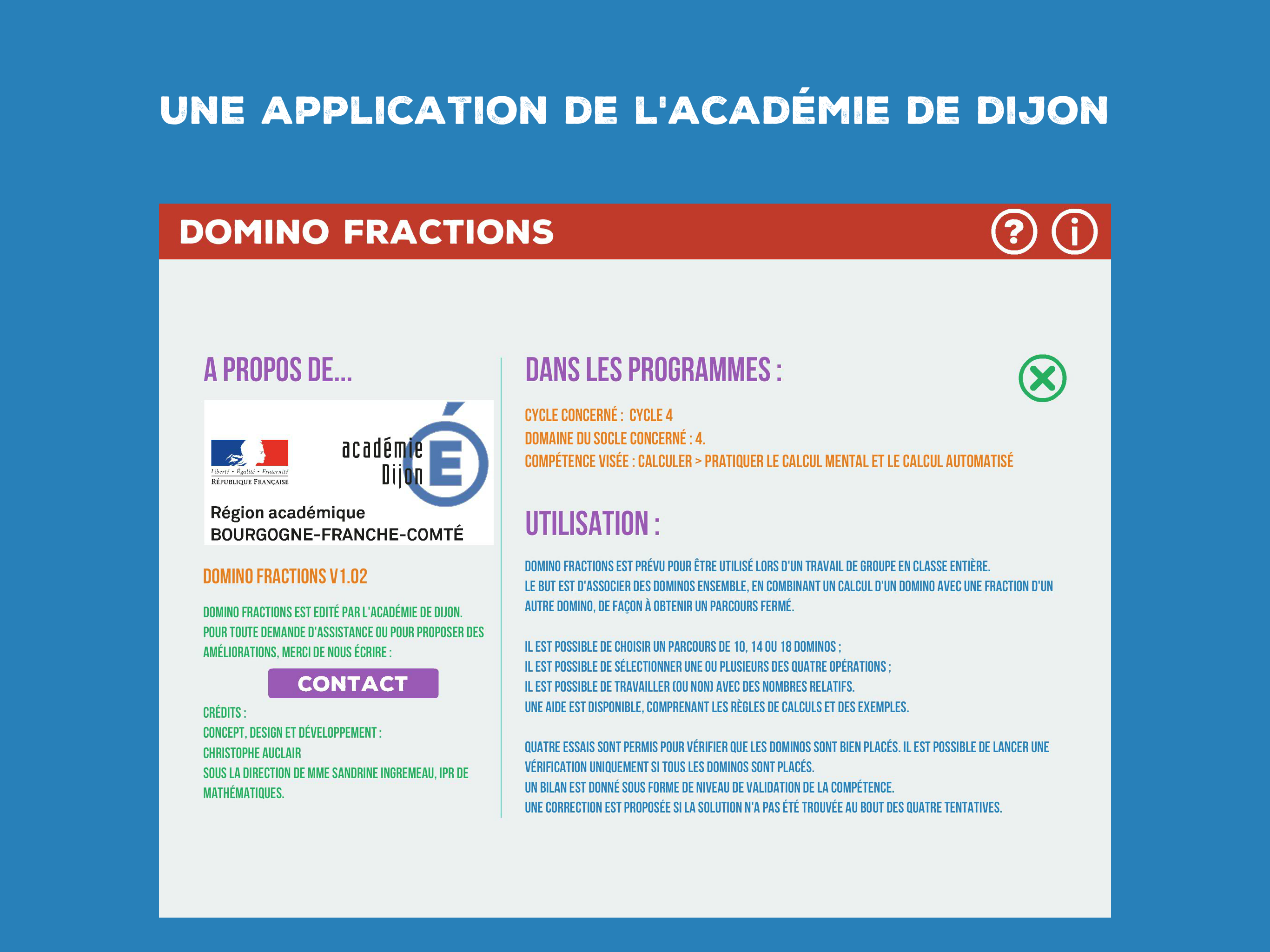 domino Fractions screenshot 5