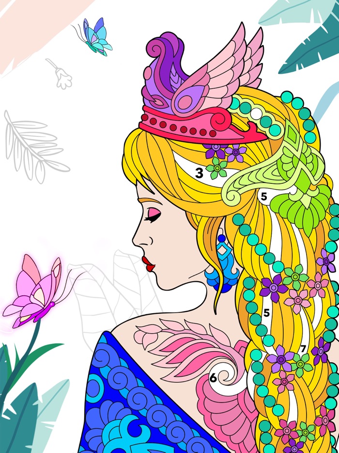 涂色星球：秘密花园休闲填色书