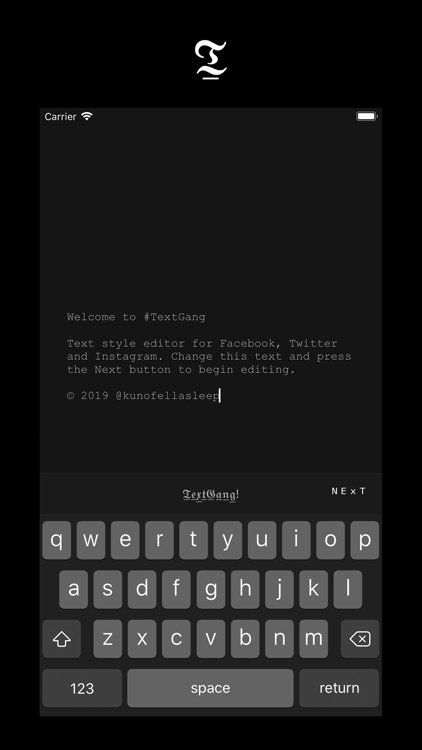 Text Gang - Text Style Editor