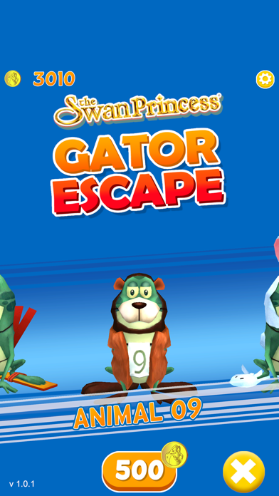 Swan Princess Gator Escape Screenshot
