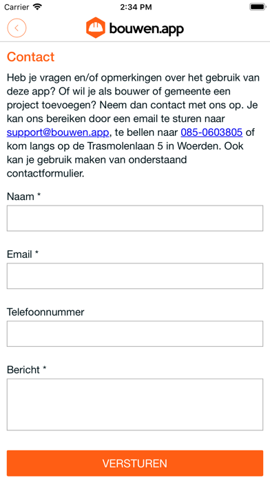 App screenshot