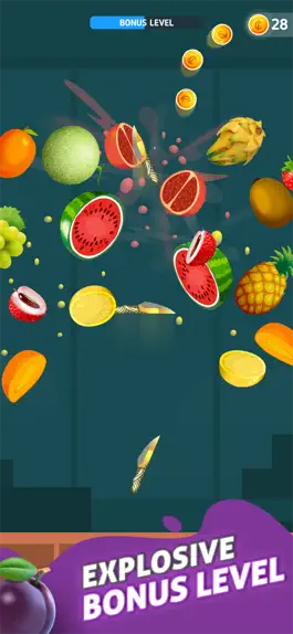 Game screenshot Fruit Cut - Knife Hit Master apk
