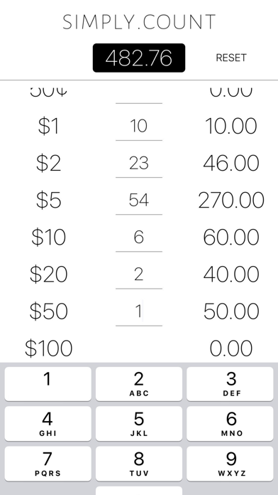 Simply.Count iPhone screenshot 2 - Utilities app