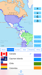 3D Visited Countries screenshot