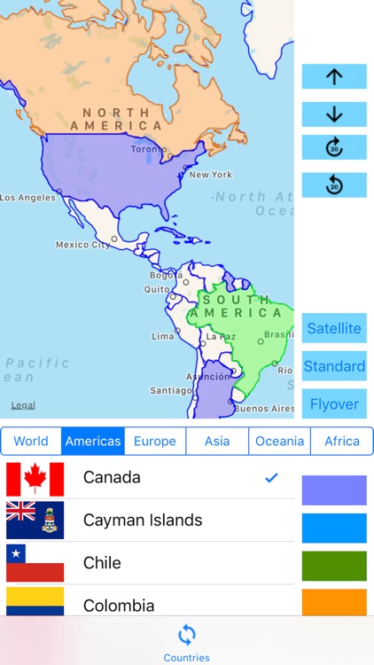 3D Visited Countries