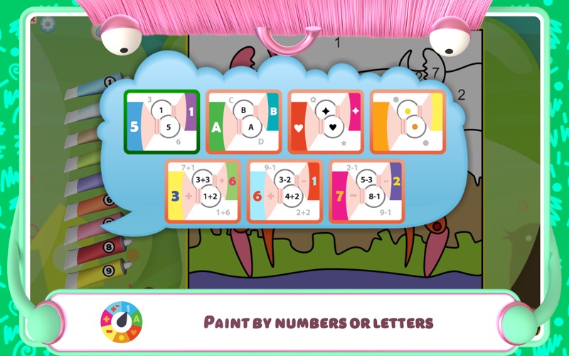 Color by Numbers - Animals + iPhone screenshot