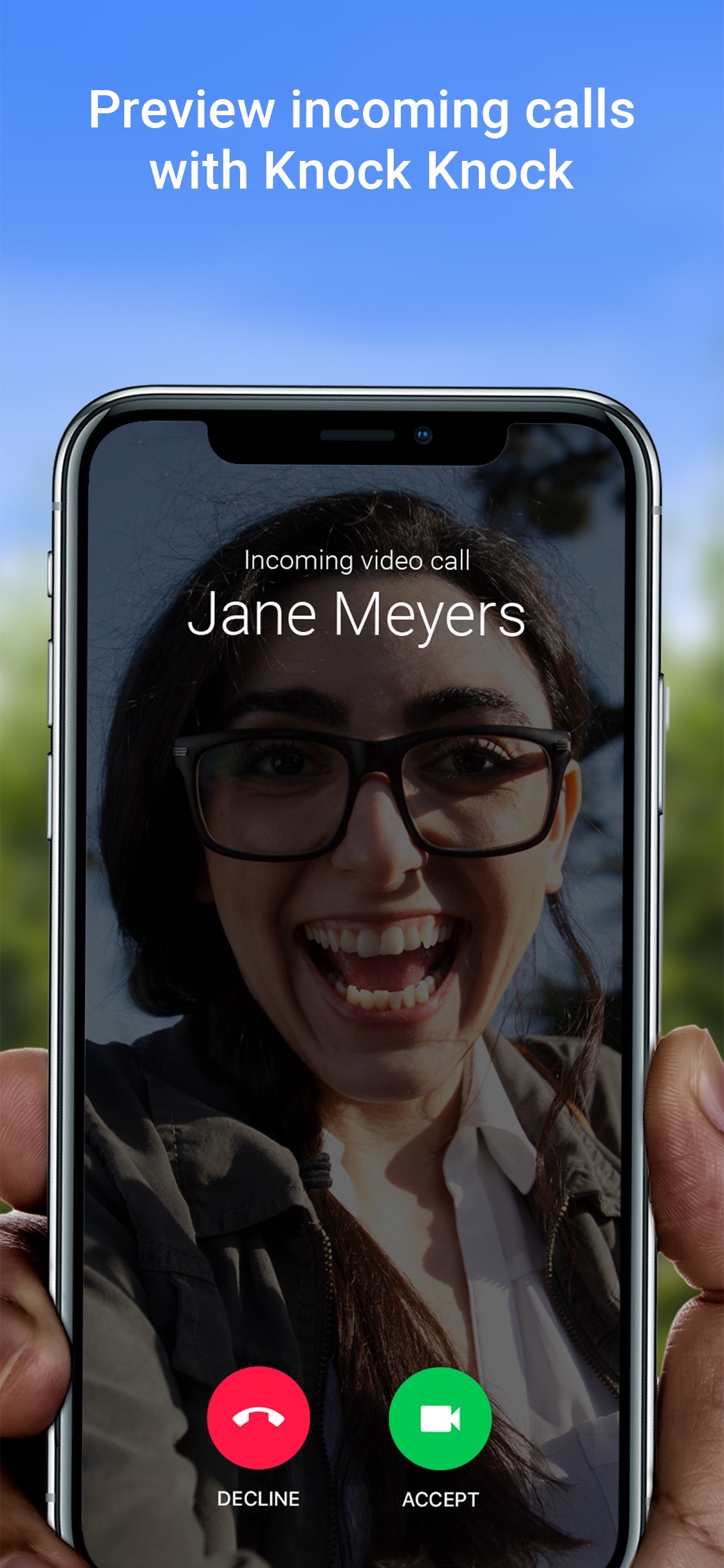 Screenshot do app Google Duo