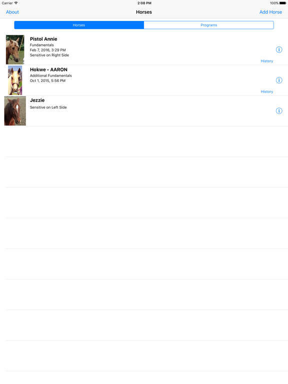 Screenshot #4 pour Nickers Horse Training Logbook